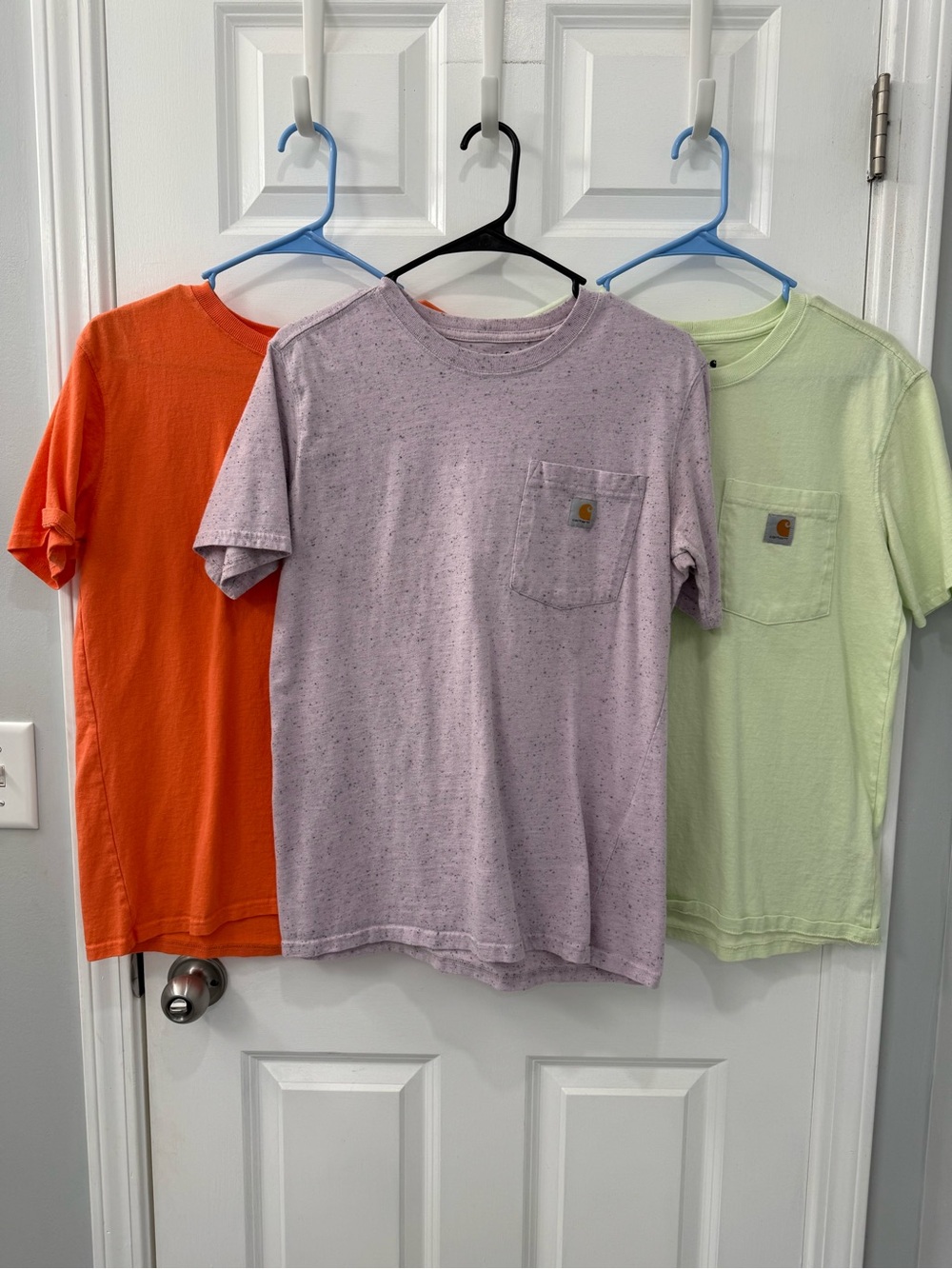 Lot of 3 Carhartt Pocket Tee T-Shirt Womens Size Medium Workwear Cotton